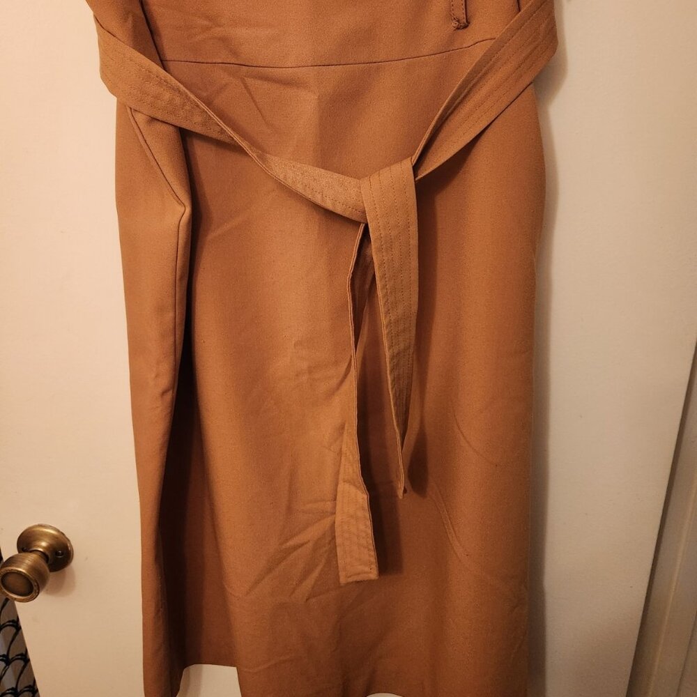 Long Tall Sally Pencil Skirt with Tie - Size 10 Tall